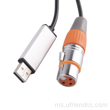 FT232RL USB ke RS485 DMX512 Kabel pengawal bersiri
